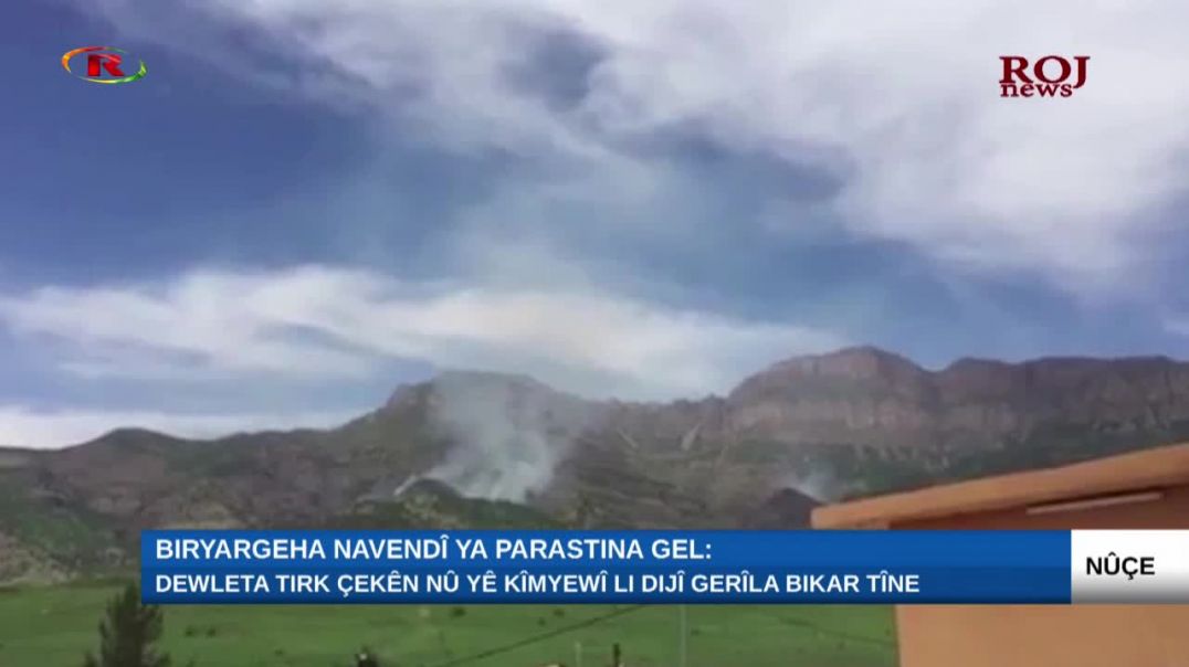 NPG: Dewleta Tirk çekên nû yê kîmyewî li dijî gerîla bikar tine