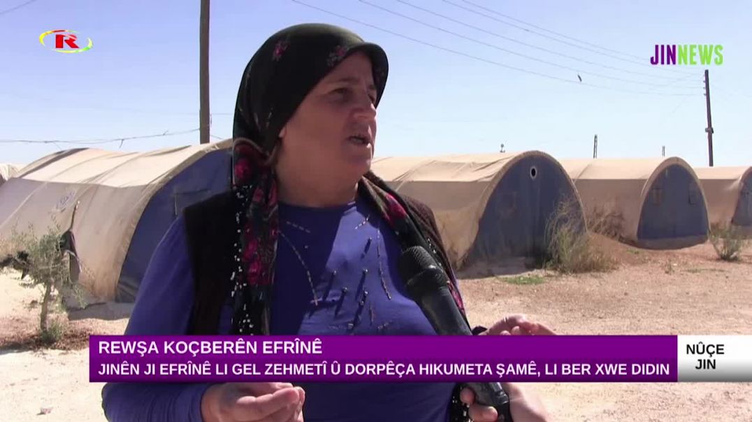 Jinên ji Efrînê li gel zehmetî û dorpêça hikumeta Şamê, li ber xwe didin