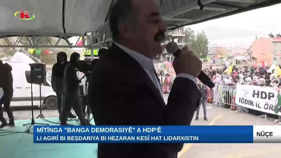 Li Agirî bi beşdariya bi hezaran kesî hat lidarxistin