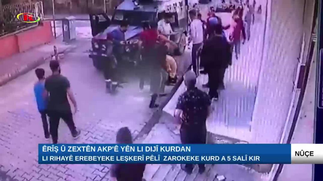 Li Rihayê erebeyeke leşkerî pêlî zarokeke Kurd a 5 salî kir