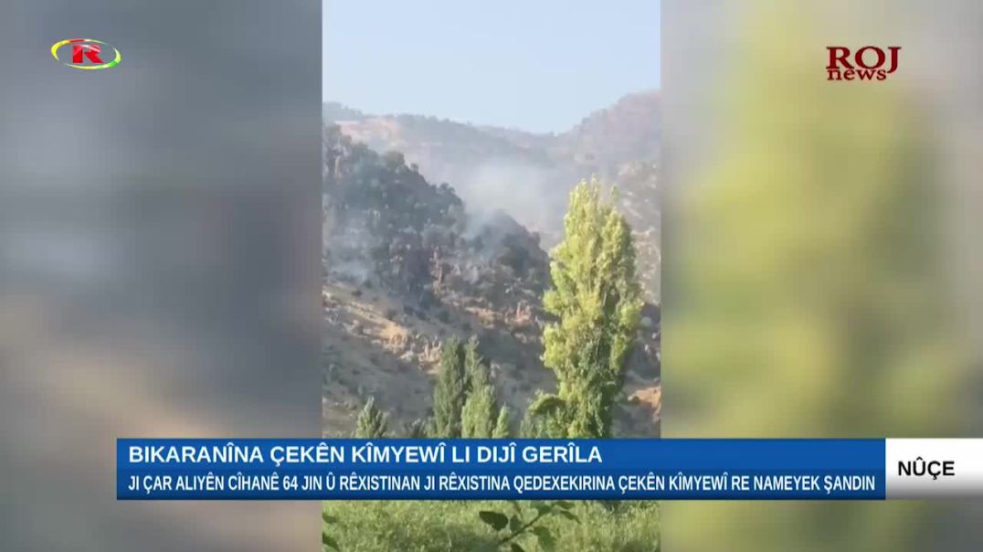 Banga qedexekirin çekên kîmyewî li dijî gerîla