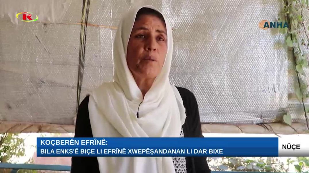Koçberên Efrînê: Bila ENKS'ê biçe li Efrînê xwepêşandanan li dar bixe
