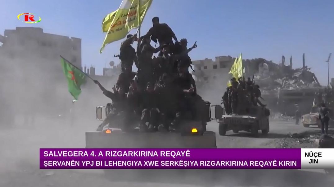 Şervanên YPJ bi lehengiya xwe serkêşiya rizgarkirina Reqayê kirin