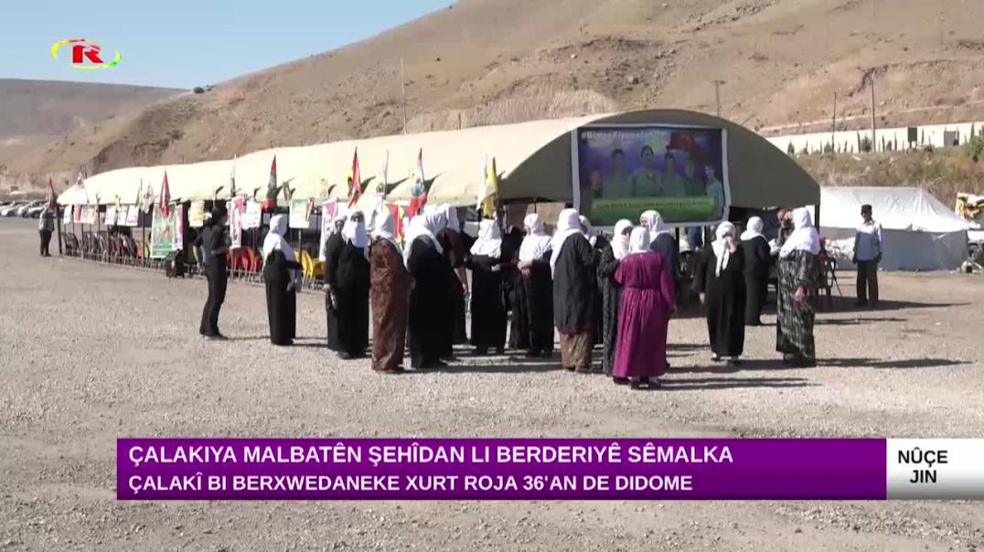 Çalakî bi berxwedaneke xurt di roja 36'an de didome - Rapor: Cûdî Elî