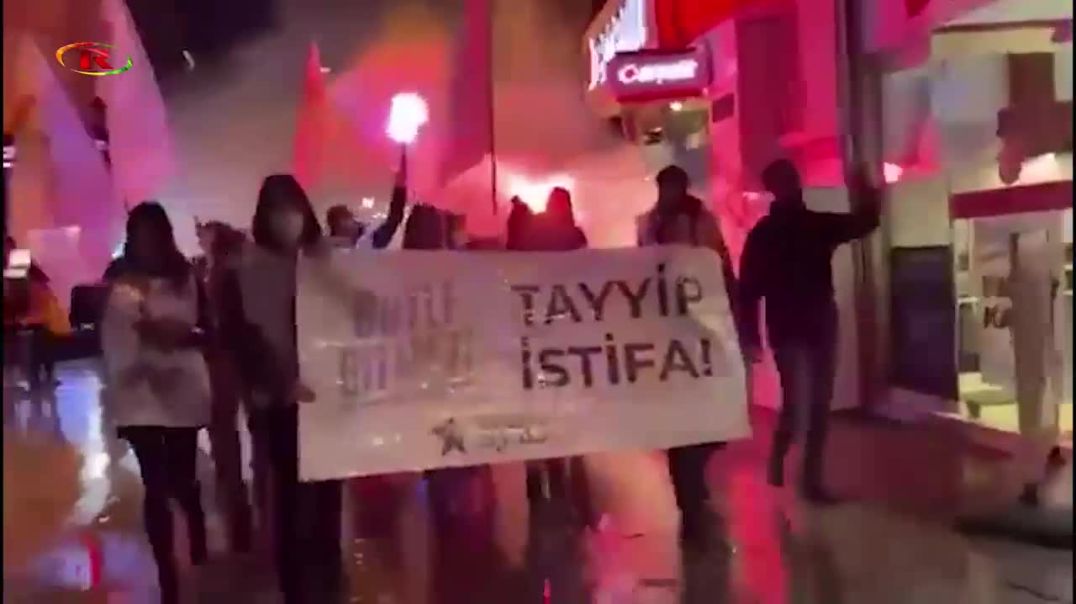 Tirkiye..Gel bi sloganên "Erdogan îstîfa" daketin qadan