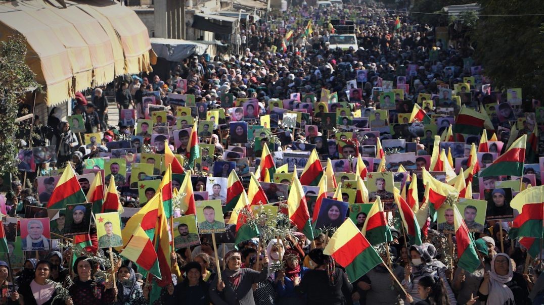 Koçberên Efrînî: Şerê gelê şoreşgerî misogeriya jiyana azad e