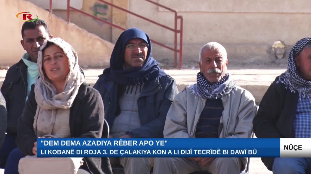 ⁣"Dem dema azadiya Rêber Apo ye" - Rapor: Nazik Kêtkanî