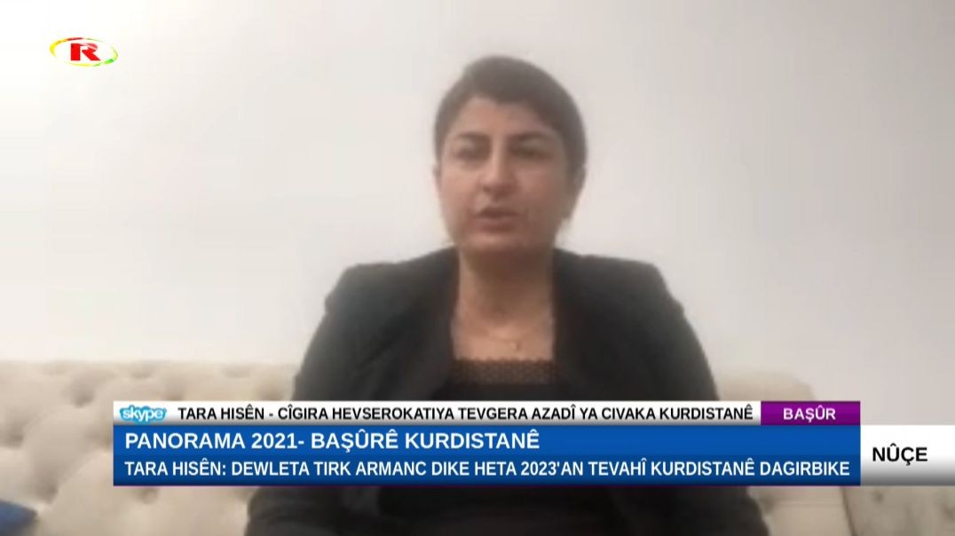 Tara Hisên: Dewleta Tirk armanc dike heta 2023'an tevahî Kurdistanê dagirbike