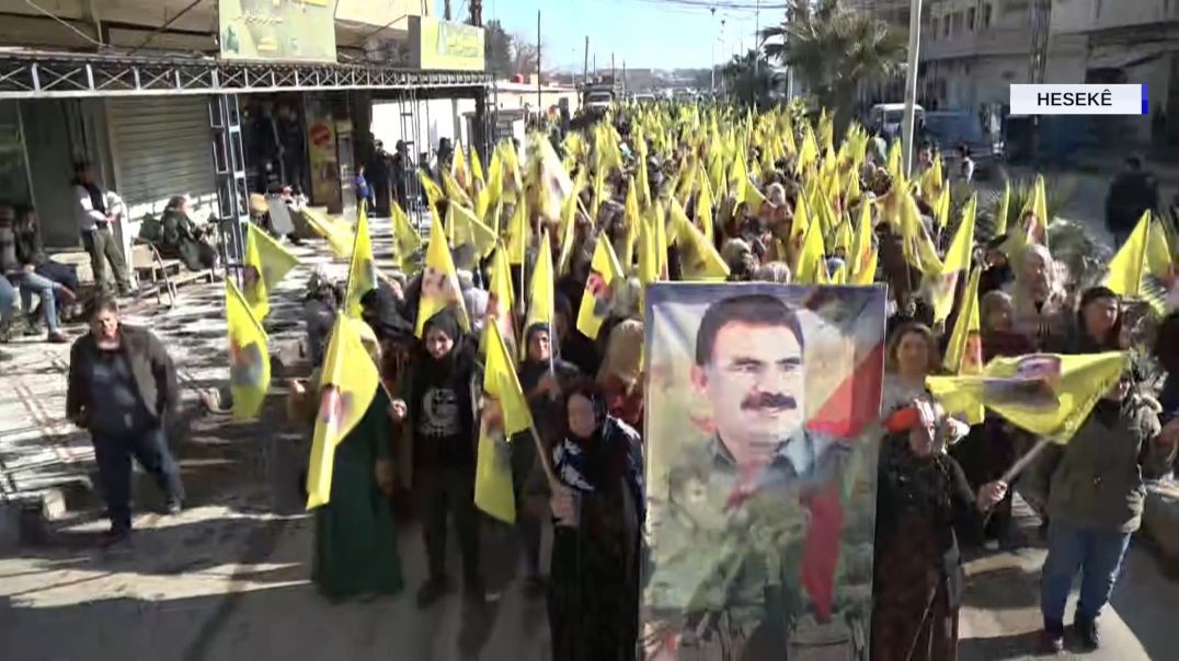 ''Roja Azadiya Ocalan a Cîhanî'' Şêniyên herêmê li qadan bûn