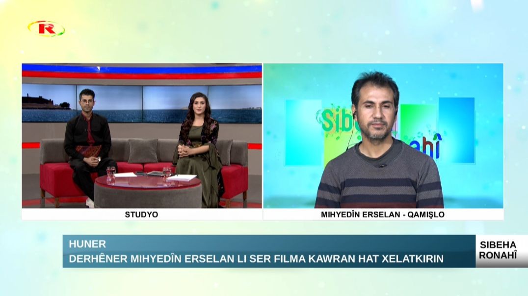 ⁣Huner..Derhêner Mihyedîn Erselan li ser filma Kawran hat xelatkirin