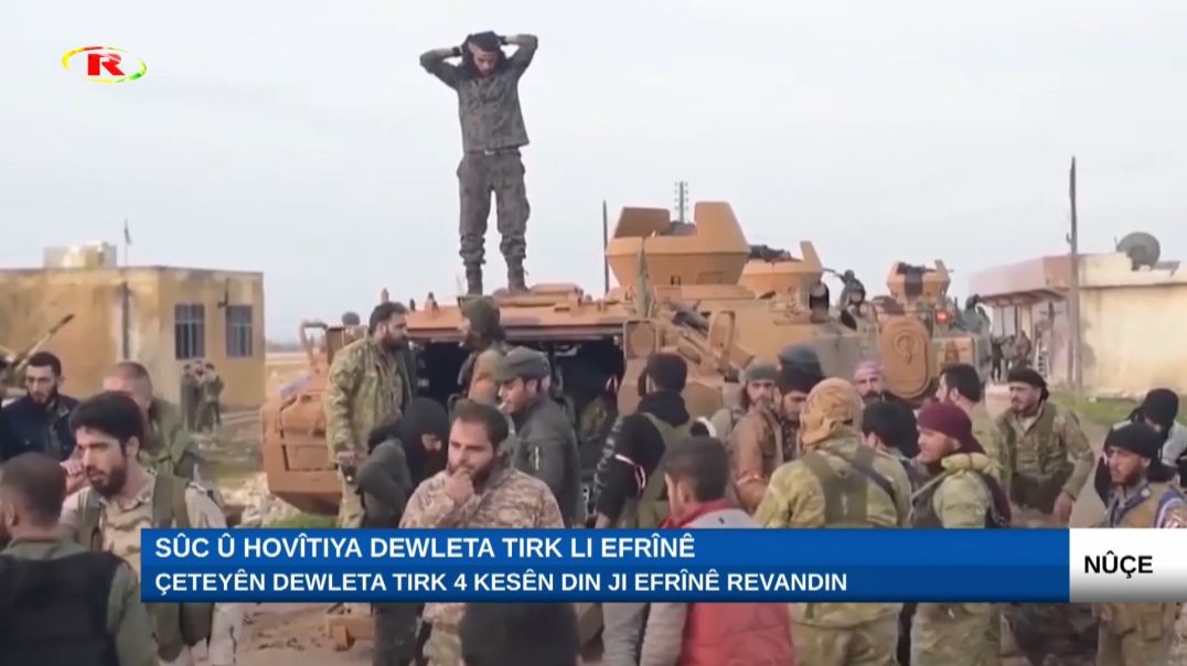 ⁣Çeteyên dewleta Tirk 4 kesên din ji Efrînê revandin