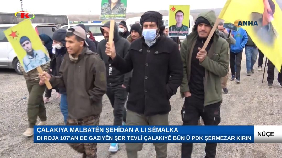 ⁣Di roja 107'an de gaziyên şer tevlî çalakiya Sêmalka bûn