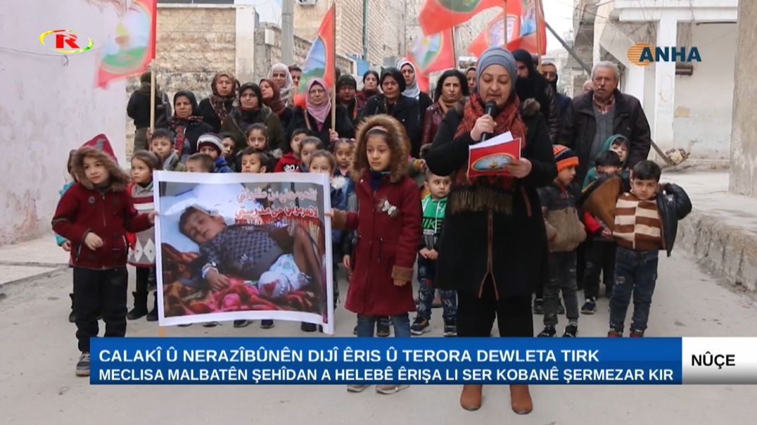 TEV-DEM'ê û rêxistina mafên mirovan a herêma Firatê êrişa li ser Kobanê şermezar kir