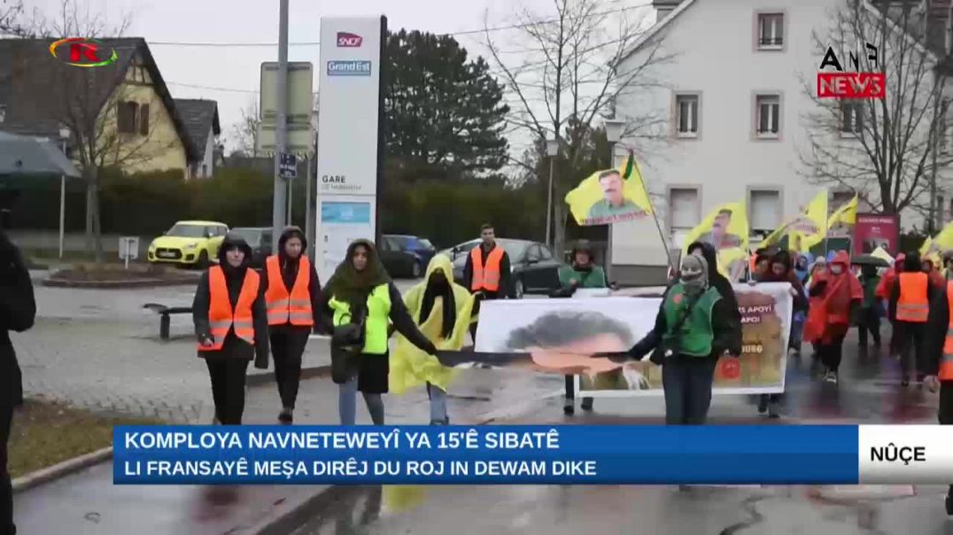 Meşa dirêj a tevgera Ciwanên Şoreşger ên Ewropayê duh dest pêkir