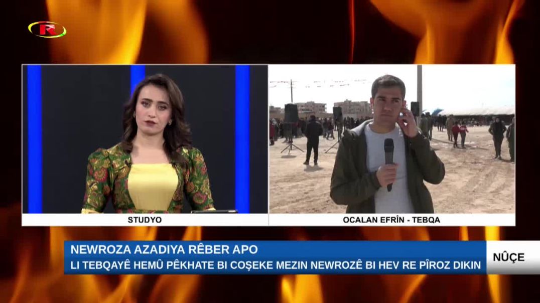 Li Tebqayê hemû pêkhate bi coşeke mezin Newrozê bi hev re pîroz dikin