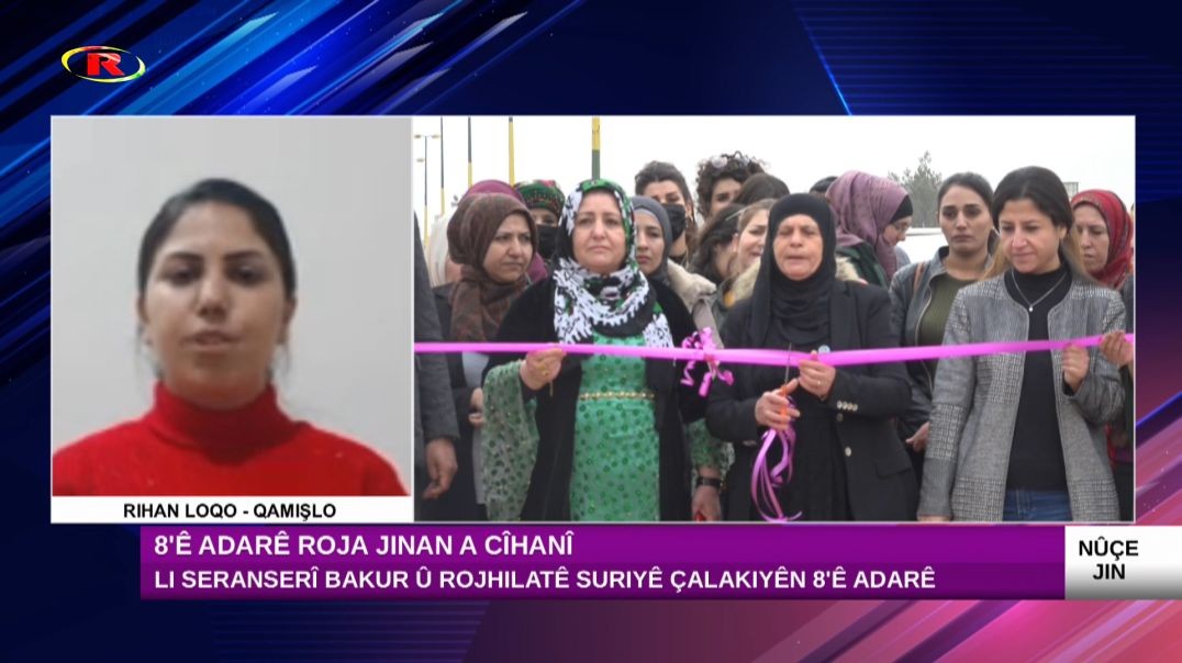 Li seranserî Bakur û Rojhilatê Suriyê çalakiyên 8'ê Adarê