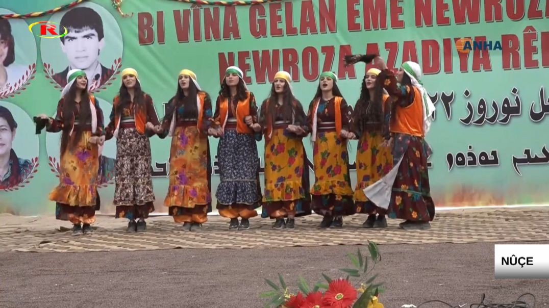 Newroz 2022-Li Cizîrê ji aliyê sed hezaran ve bi coş hat pîroz kirin