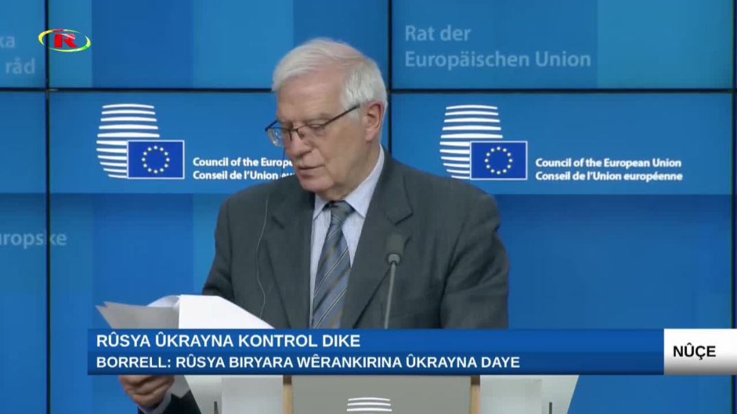 ⁣Borrell: Rûsya biryara wêrankirina Ûkrayna daye