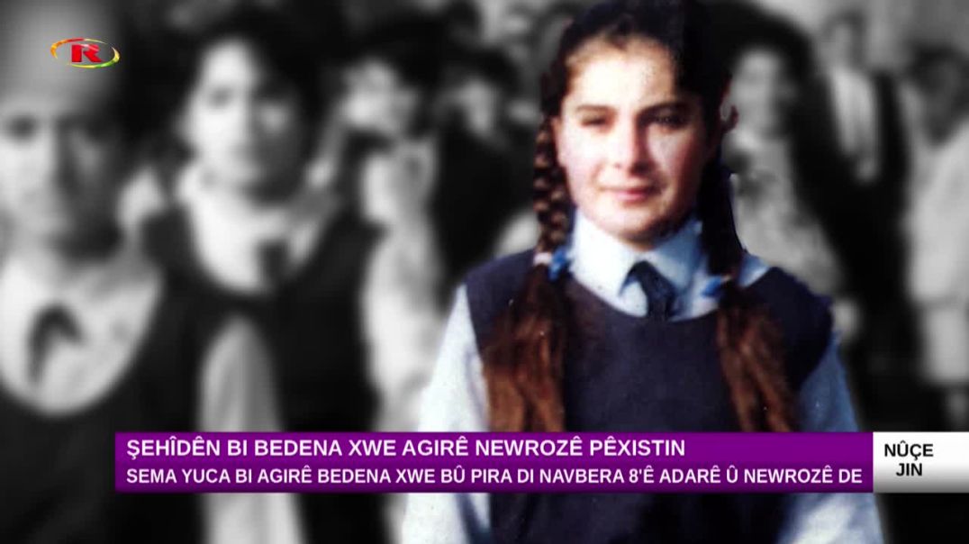 ⁣Şehîdên bi bedena xwe agirê Newrozê pêxistin