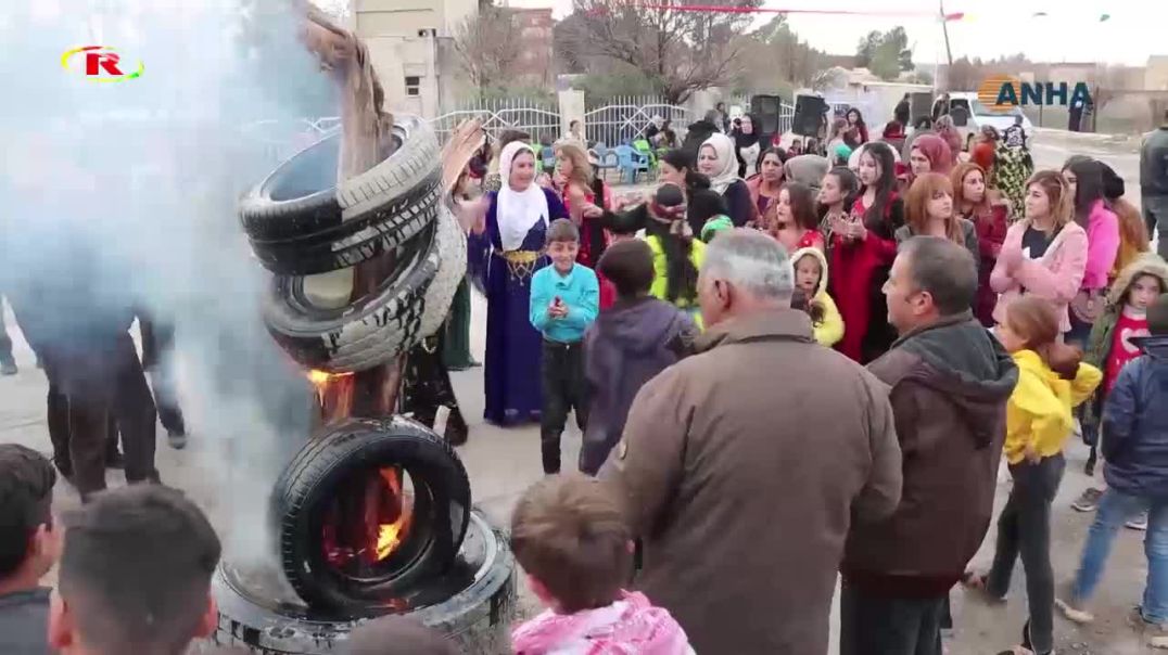 Şêniyên Dirbêsiyê cejna Newrozê bi şahiyekê pîroz kir