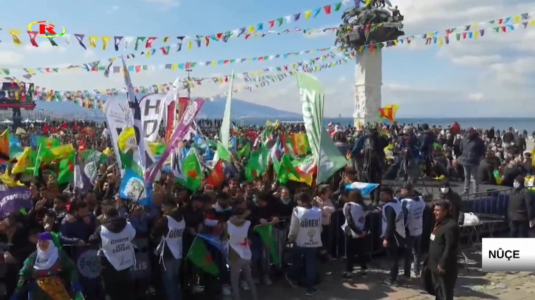 Newroz bi beşdariya sed hezaran li bajarên Tirkiyê hat pîrozkirin