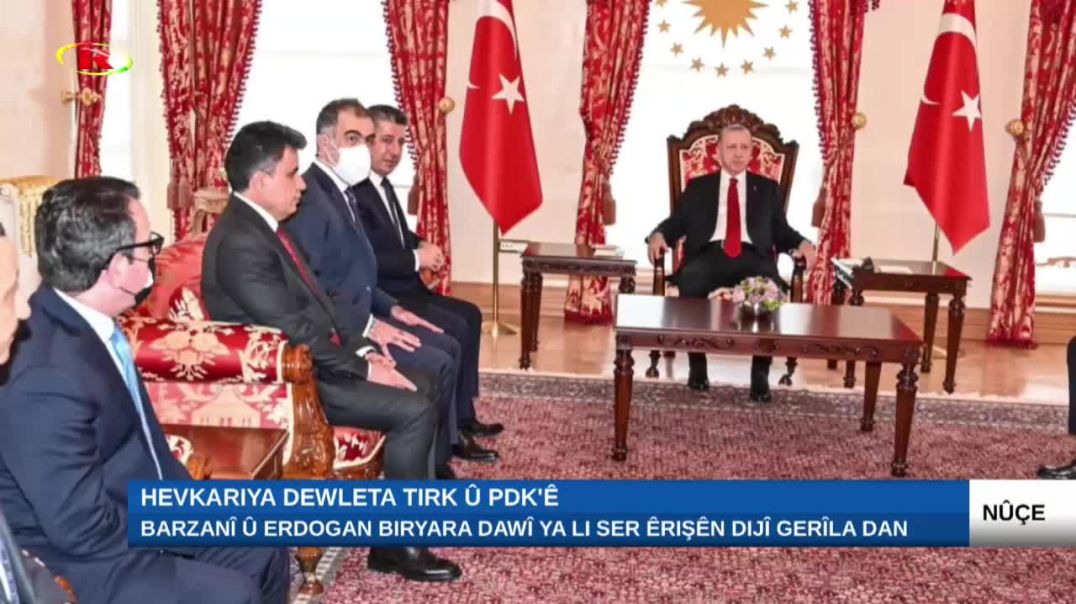 ⁣Barzanî û Erdogan biryara dawî ya li ser êrişên dijî gerîla dan