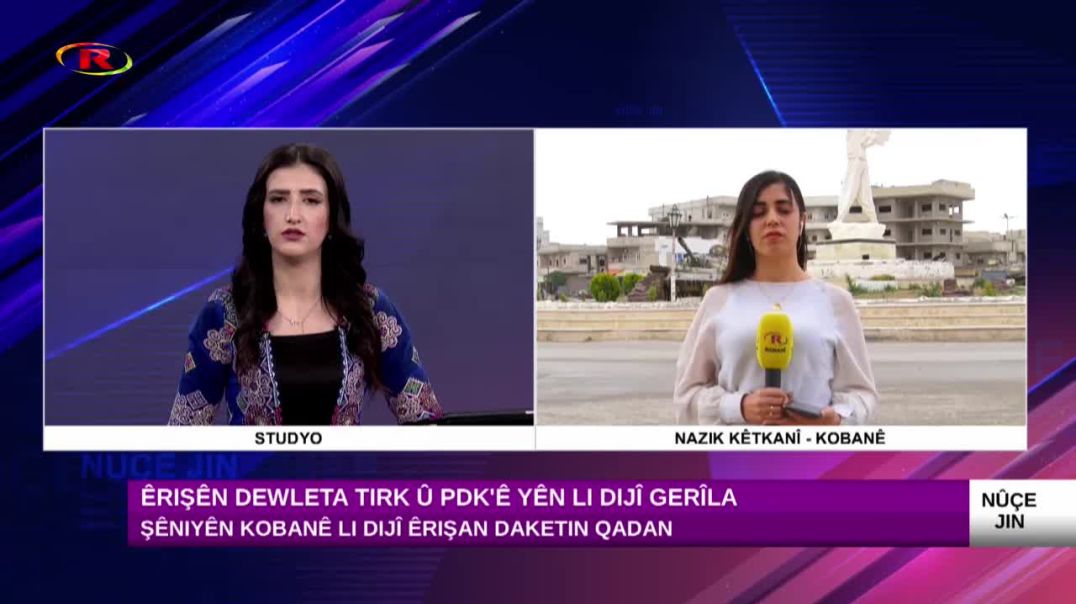 Şêniyên Kobanê li dijî êrişan daketin qadan