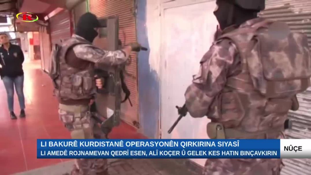 Li Amedê rojnamevan Qedrî Esen, Alî Koçer û gelek kes hatin binçavkirin