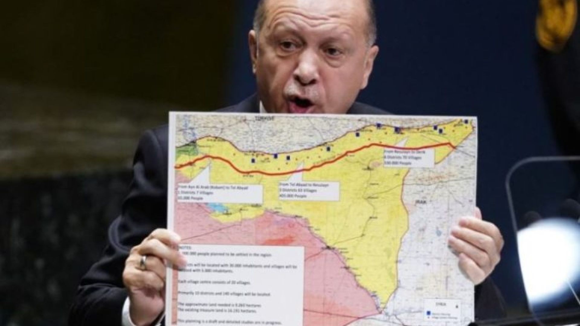 ⁣أردوغان يحاول التغطية على فشل سياساته الداخلية والخارجية من خلال تهديد شمال وشرق سوريا