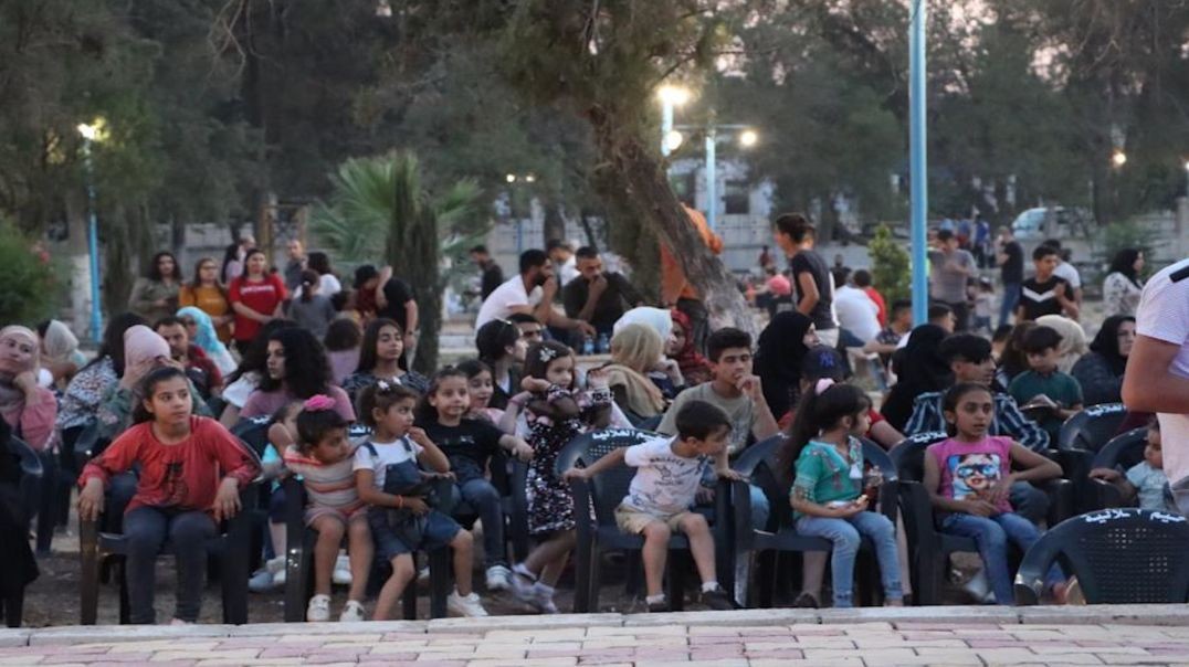 ⁣Li Qamişlo..komîteya çandê li baxê giştî şevbuhurkekî hunerî lidarxist