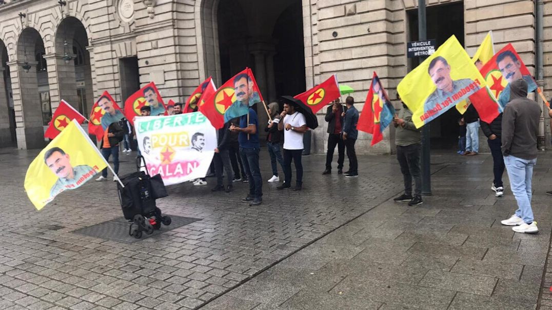 ⁣Li Fransa û Yewnanîstanê li dijî tecrîd û dagirkeriyê çalakî pêk hat