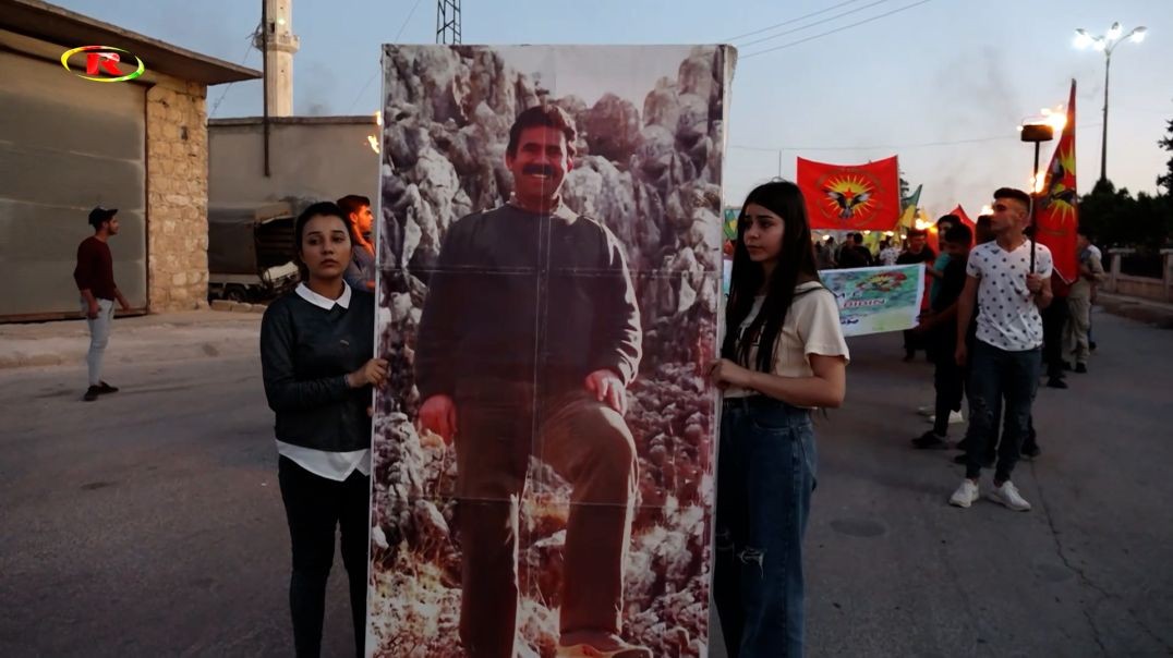 ⁣Ciwanên Şehbayê meşek dijî êrişên ser qadên gelîla li dar xistin