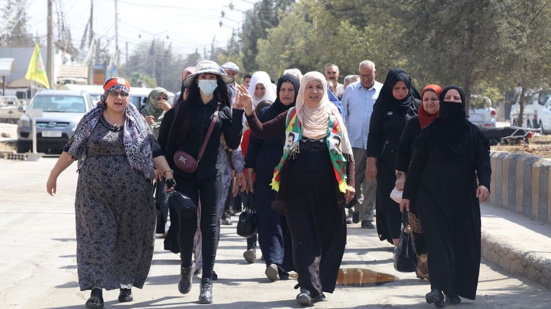 Çalakiya Konvedanê ya li Qamişlo ya li pêş ofîsa NY di roja 24. de dewam dike