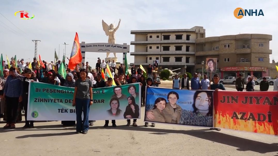 ⁣بمسيرة حاشدة .. أهالي إقليم الفرات يعبرون عن دعمهم للاحتجاجات في شرق كردستان وإيران