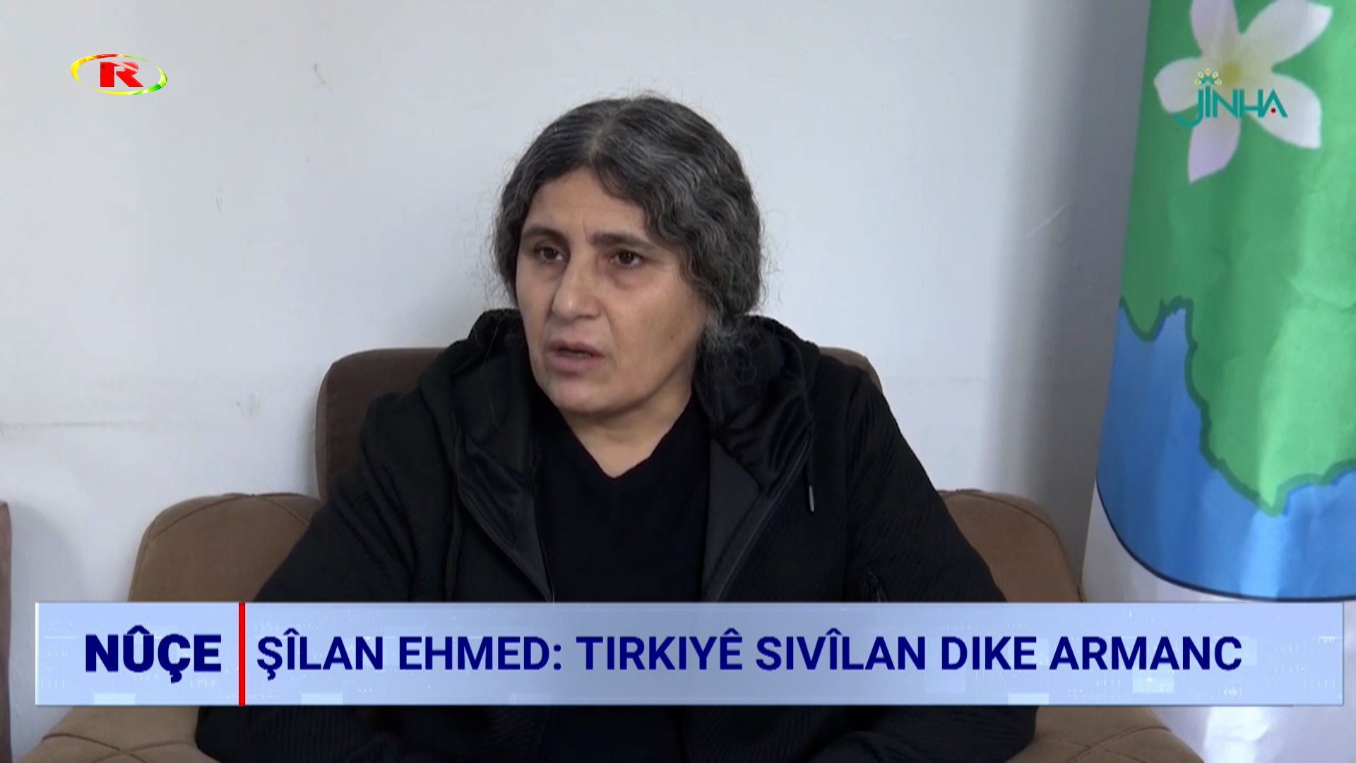 Şîlan Ehmed: Êrişên Tirkiyê xerteriya DAIŞ zêdetir dike