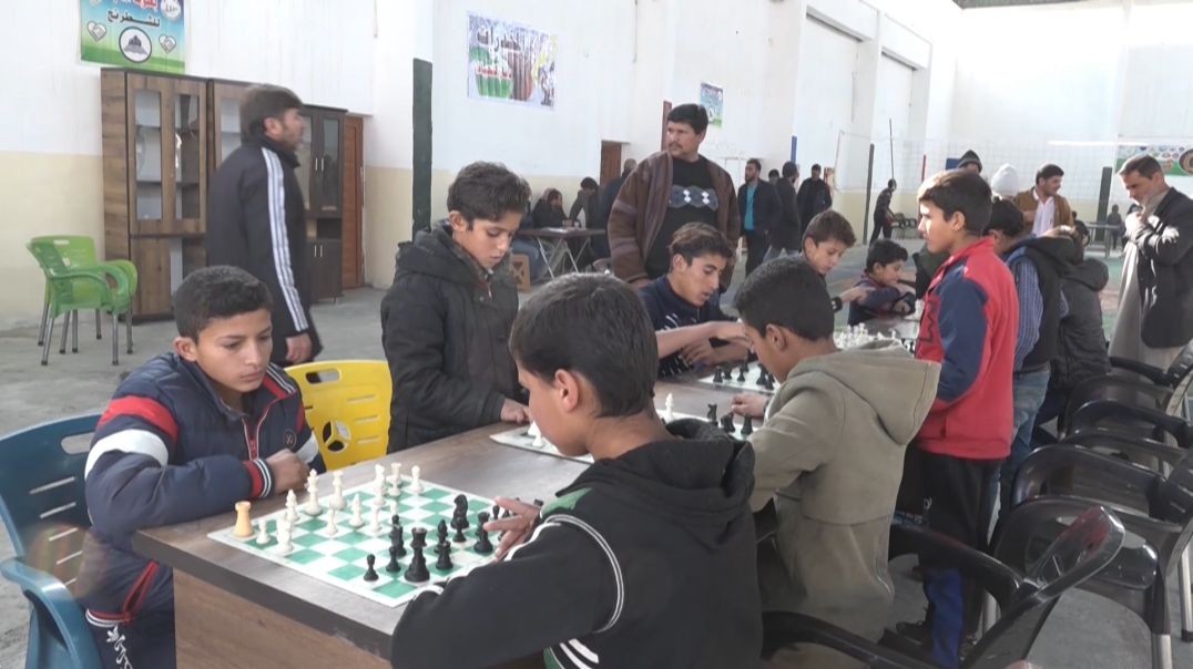 ⁣الاتحاد الرياضي بديرالزور ينظم بطولة للشطرنج لفئة الشباب - تقرير: سليمان جمعة