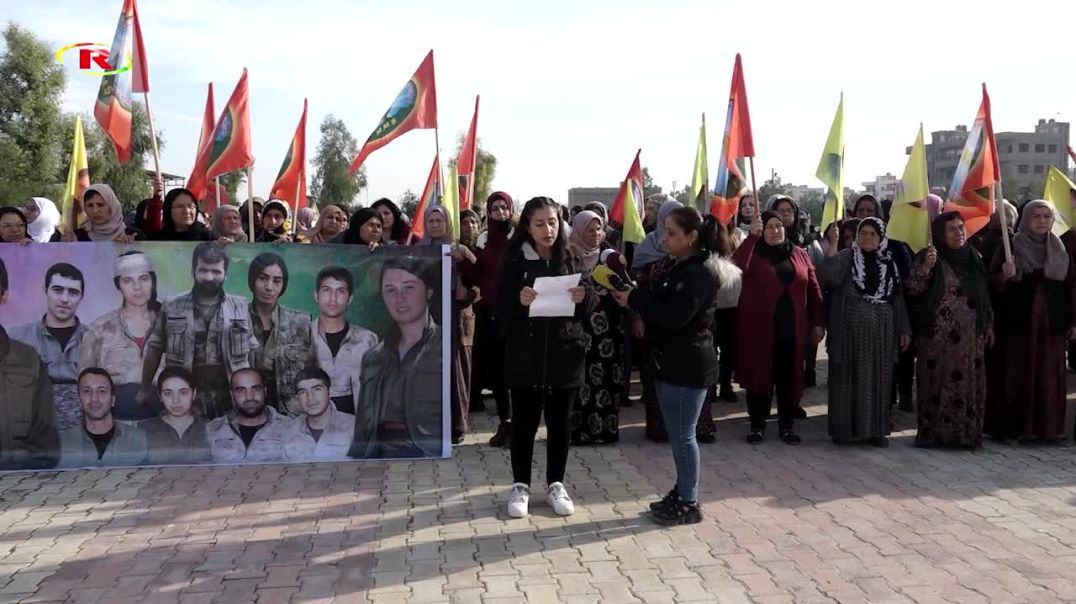 ⁣Malbatên Şehîdan: Wêrankirina goristana şehîdan a Serêkaniyê bêexlaqî ye