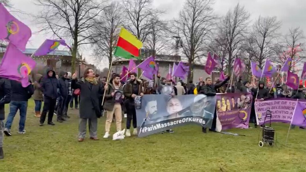 Li Amsterdamê û Fransayê Komkujiya Parîsê hat protestokirin