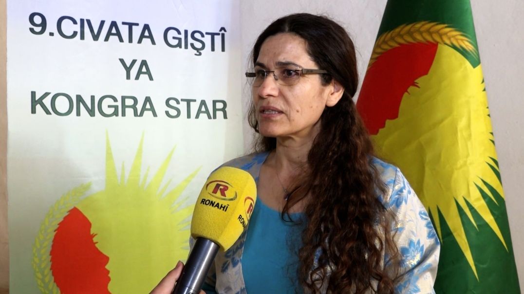⁣Jinên Kurd li Rojava xwe di nava Kongra Star de birêxitin kirin