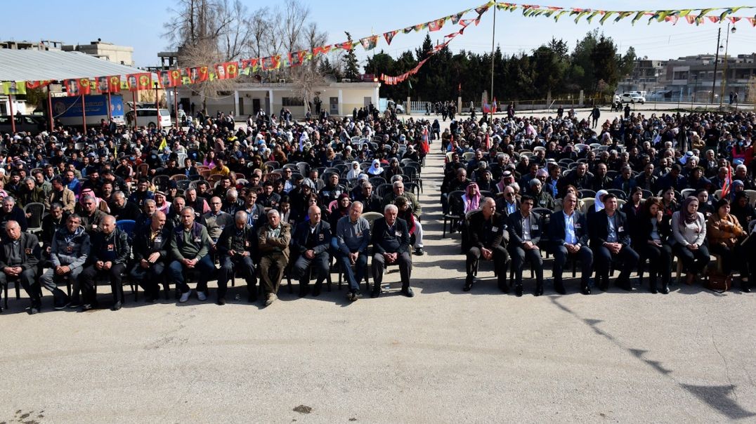 ⁣Li Qamişlo merasîma sersaxiyê ji bo şehîd Raperîn hate li darxistin