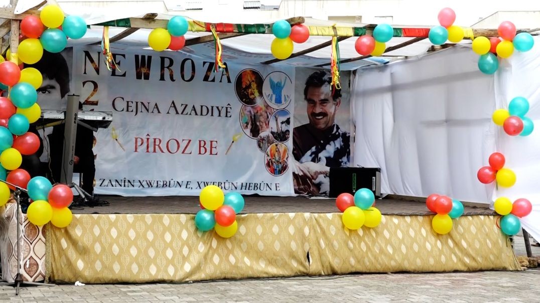 ⁣Xwendekarên Zanîngeha Kobanê şahiya pîrozkirina Newrozê li dar xist