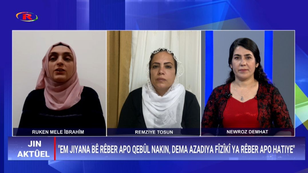 ⁣JIN AKTÛEL - Ruken Mele Îbrahîm - Remziye Tosun - 26 - 3- 2023