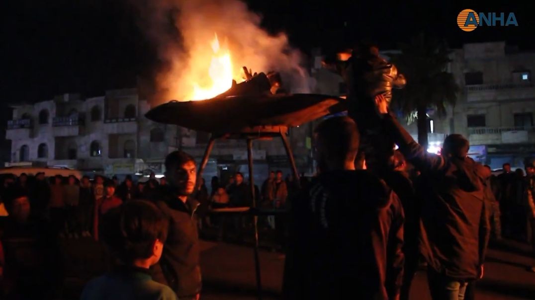Agirê Newrozê li Minbicê hate dadan
