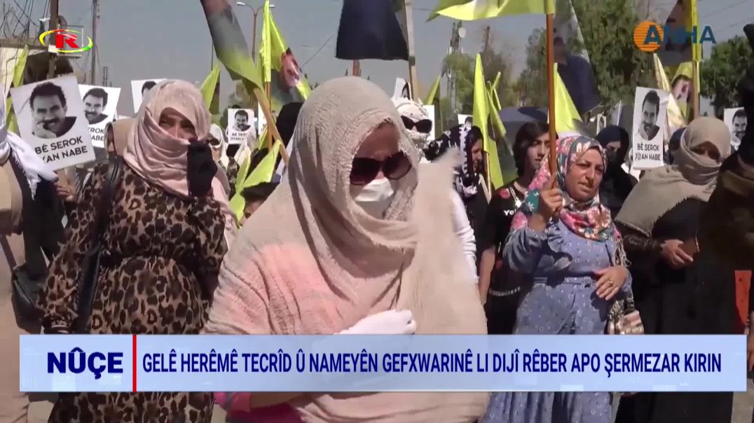 ⁣Gelê herêmê tecrîd û nameyên gefxwarinê li dijî Rêber Apo şermezar kirin