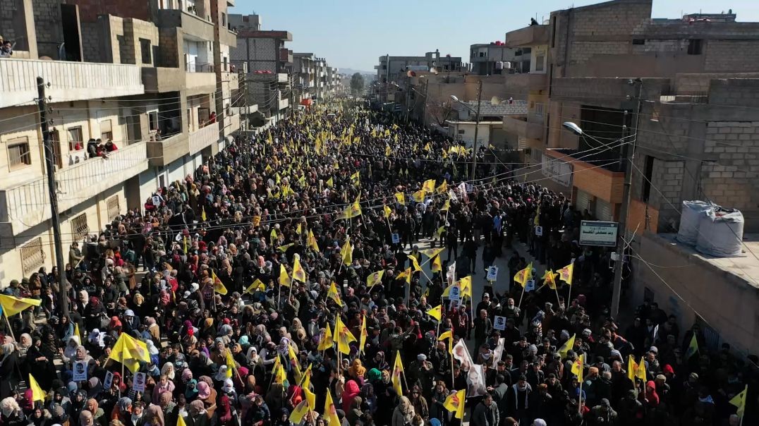 ⁣Şoreşa Rojava şoreşa rasteqîn a gelê Sûriyê ye