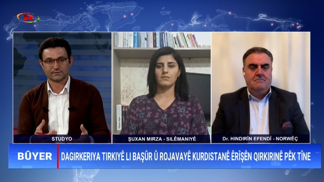 ⁣BÛYER - Kurtay Serhad - Şuxan Mirza - Dr. Hindirîn Efendî - 25 -  8 - 2023