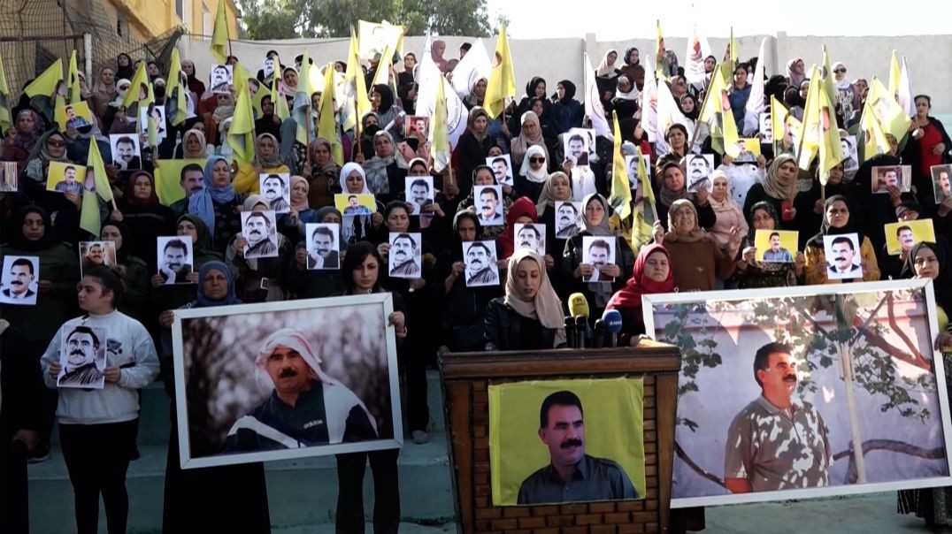 ⁣"نساء منبج يعلن تضامنه مع حملة "الحرية للقائد أوجلان، الحل السياسي للقضة الكردية