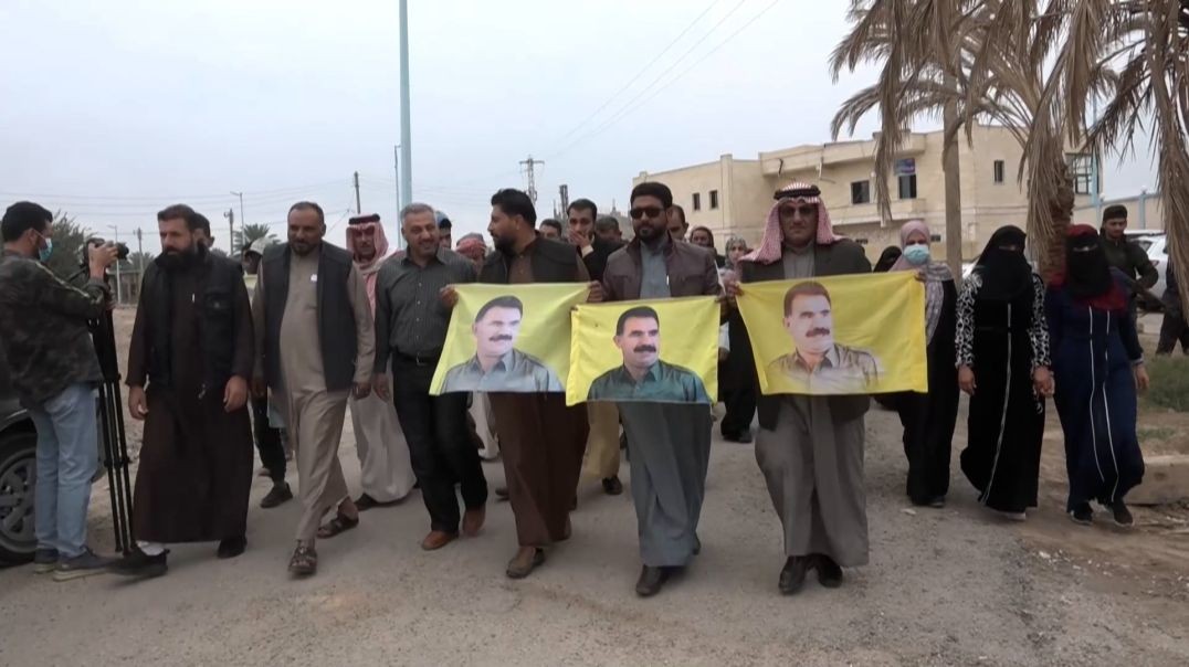 ⁣أبناء دير الزور يعلنون دعمهم لحملة "الحرية للقائد أوجلان، الحل السياسي للقضية الكردية