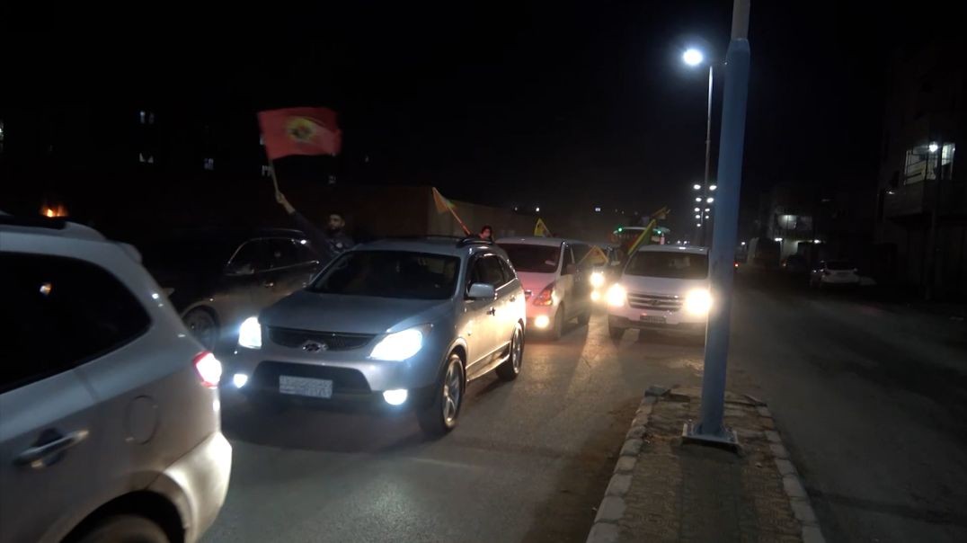 ⁣مسيرة مركبات في الطبقة دعما لقوات الكريلا وتنديدا بهجمات الاحتلال