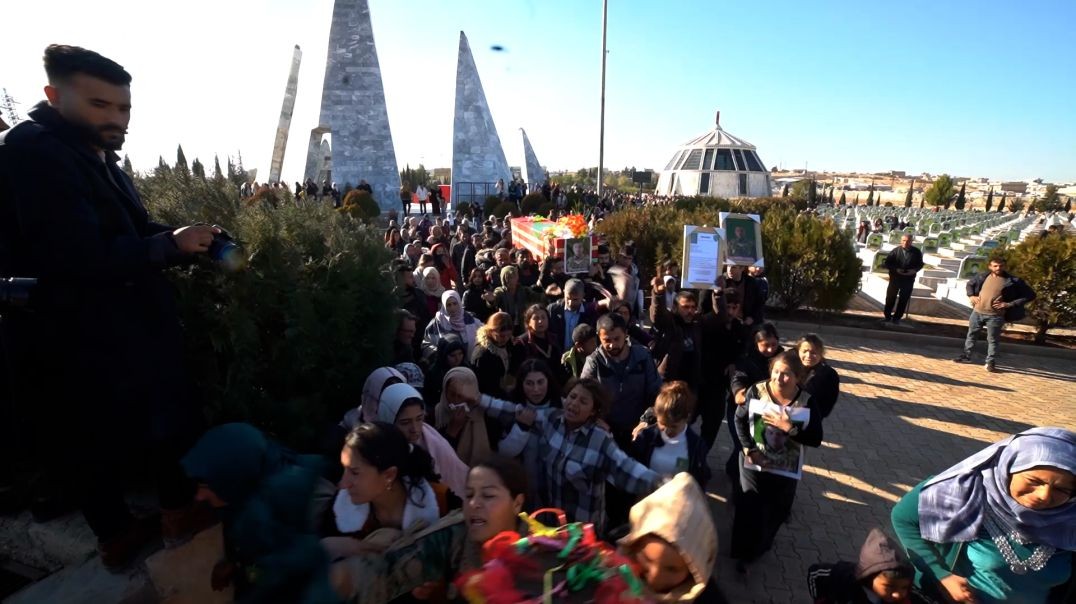 ⁣DOSYA - Li Kobanê şehîd Hebûn Boxaz bi merasîmeke girseyî hate oxirkirin